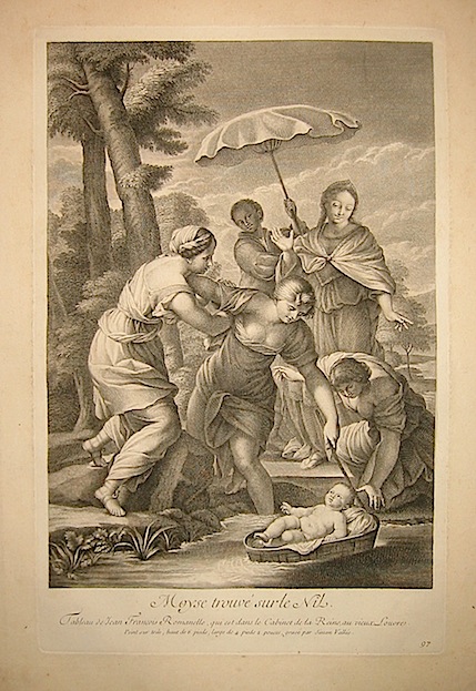 Valleé Simon Moyse trouvé sur le Nil... seconda metà  del XVIII Secolo Parigi 